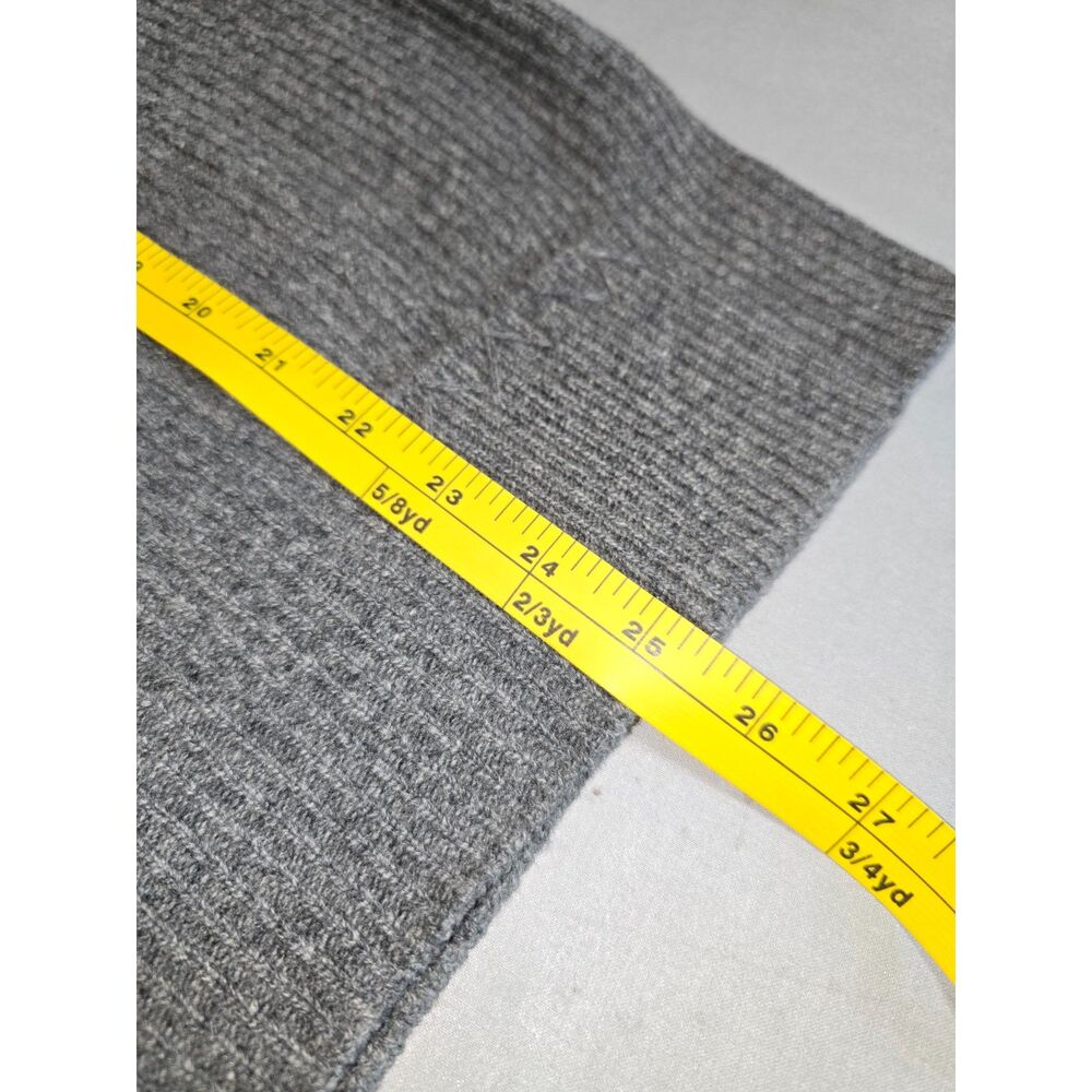 Men's Merino Wool Sweater - Vintage - Gray - Picture 7 of 8